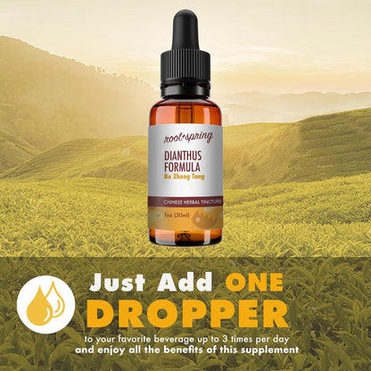 Dianthus Formula - Ba Zheng Tang - Herbal Tincture (Liquid Extract) - Concentrate with Dropper - Ba Zhen San Wan Eight Herb Formula for Rectification - Natural TCM Herb Blend Supplement 1 fl oz (30 ml)
