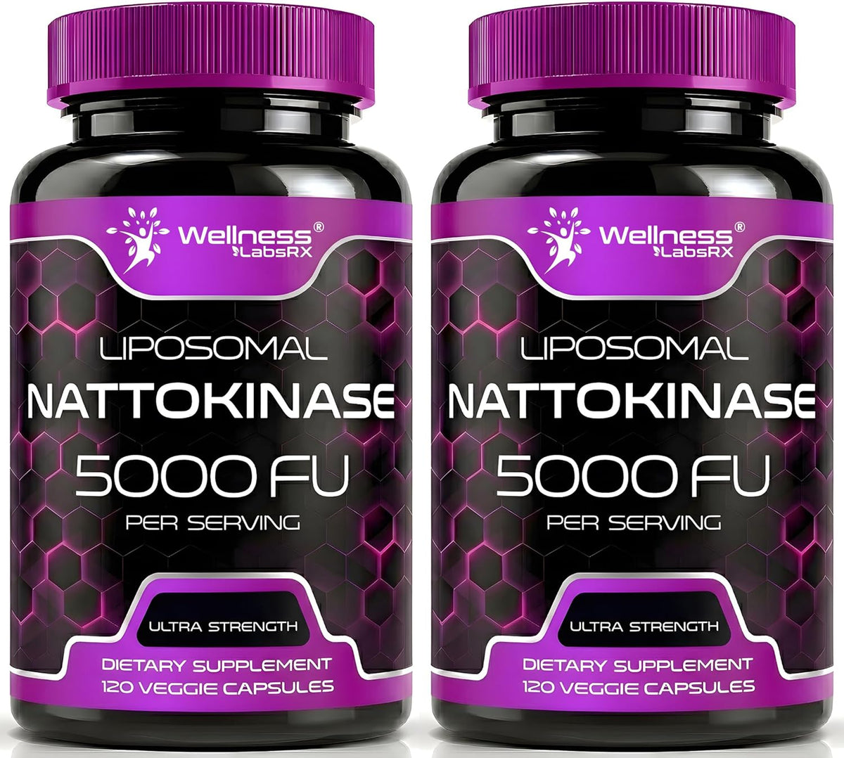 Wellness LabsRx Nattokinase Supplement 5000 FU, 120 Capsules - görsel 10