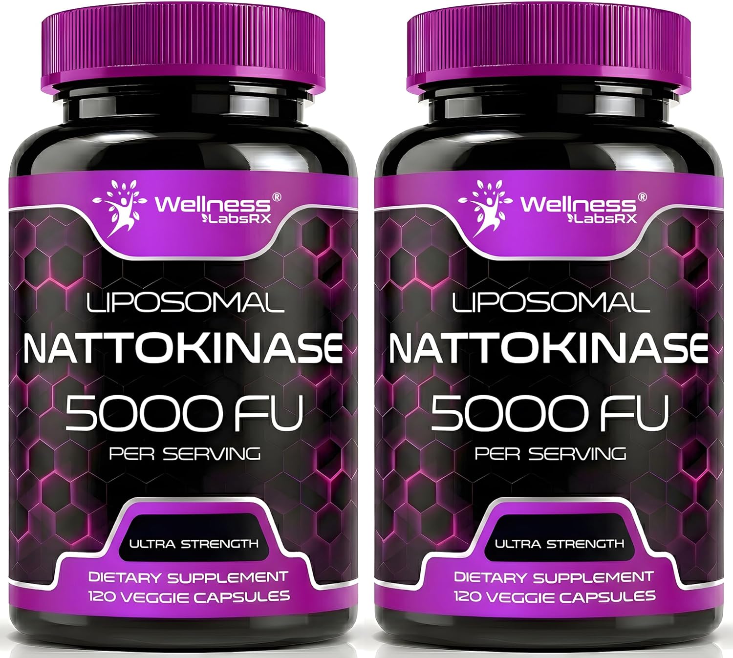 Wellness LabsRx Nattokinase Supplement 5000 FU, 120 Capsules - görsel 10