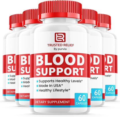 Trusted Relief Blood Support Capsules - 300 Capsules
