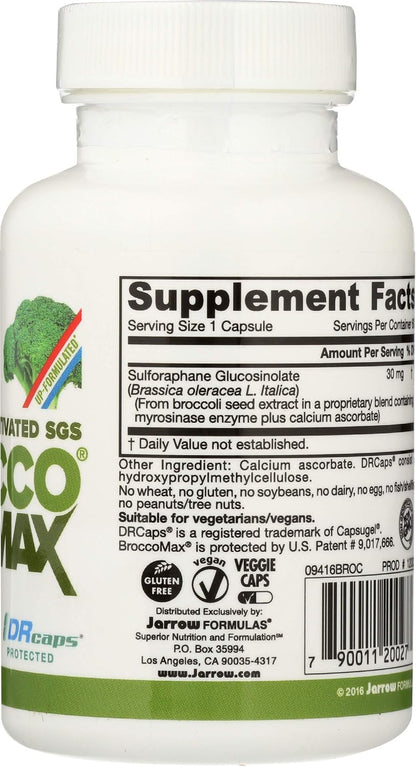 Jarrow Formulae Brocco Max 500 mg - 60 Capsules
