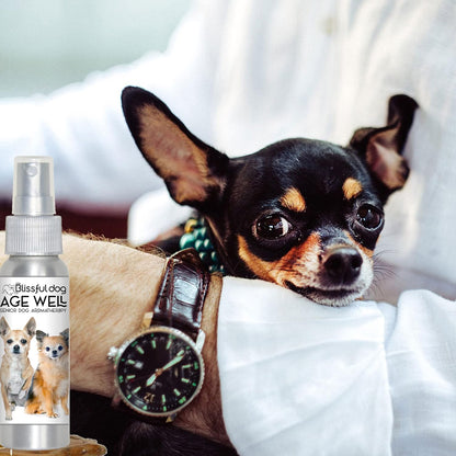 The Blissful Dog Chihuahua Age Well Spray Aromatherapy