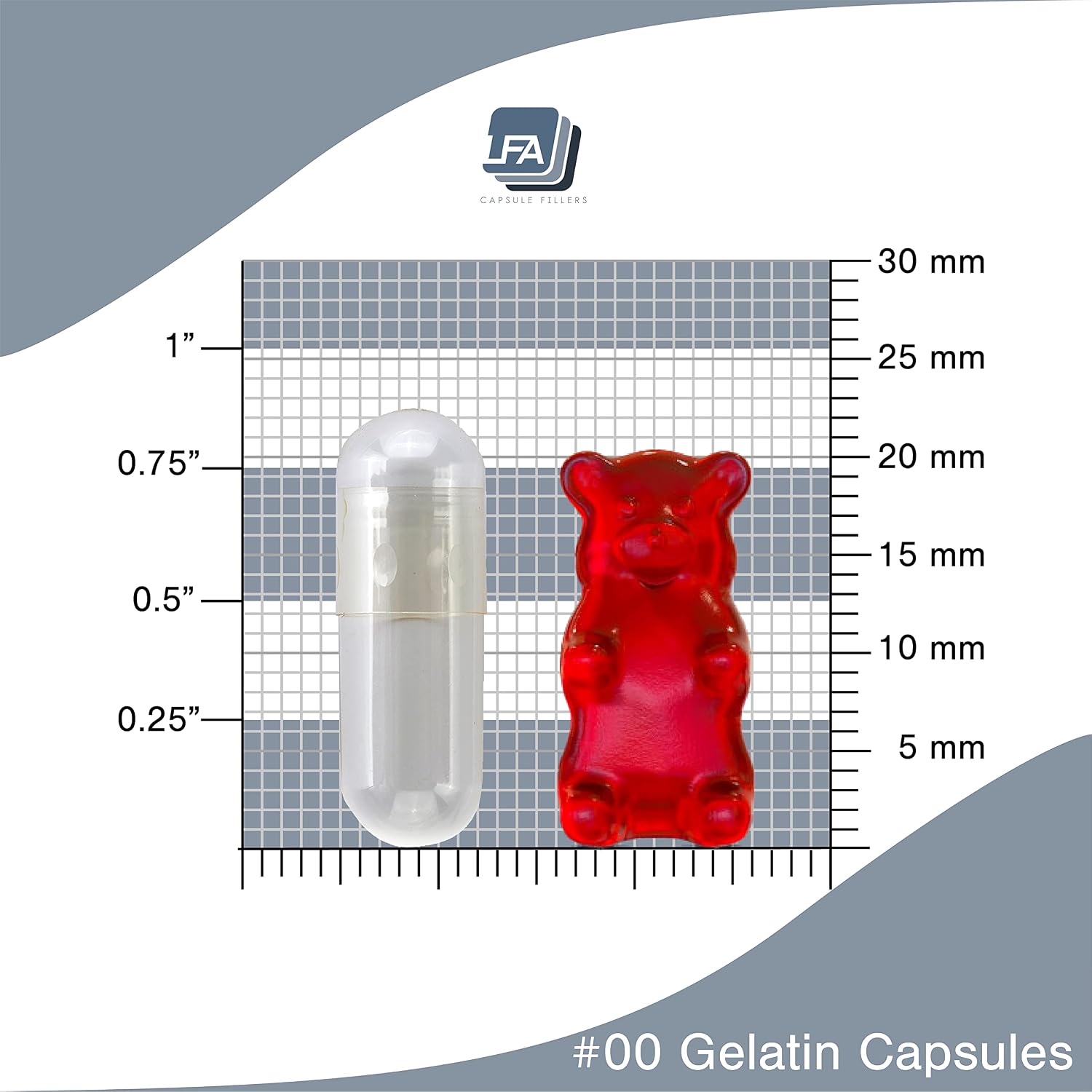LFA Tablet Presses Empty 00 Capsules - Vegan Pullulan - 500 Count - görsel 5
