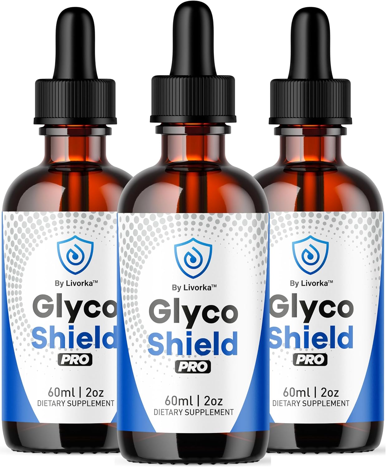 Glyco Shield Drops - Blood Formula Support Supplement, 3-Pack - görsel 1