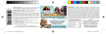 Wysong Dentatreat Canine & Feline Food – Probiotics: Beneficial bacteria such as Lactobacillus strains can help – Image 2
