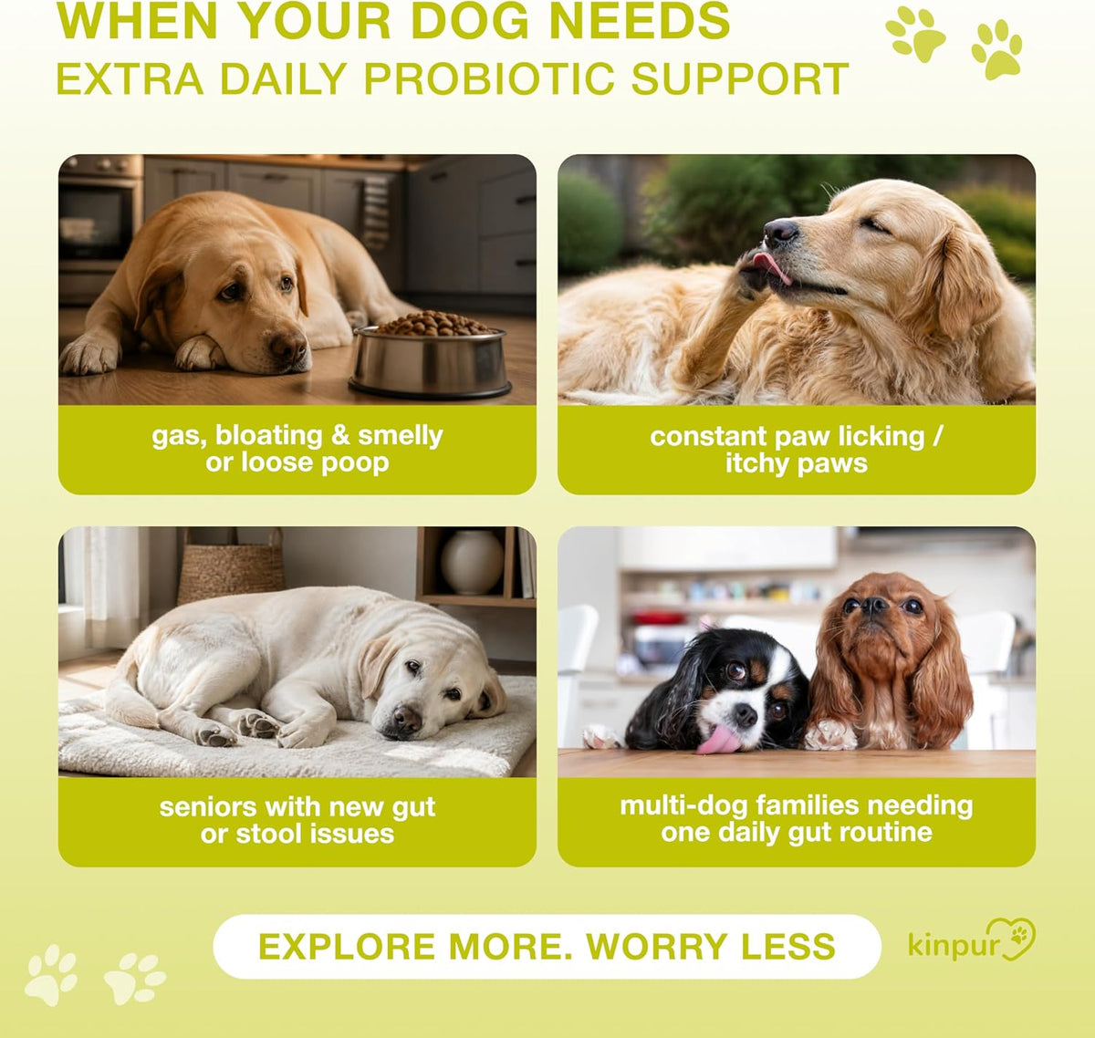 Dog Probiotics Chews – 4 Billion CFU, 6 Strains + Colostrum & Digestive Enzymes – Duck Flavour – 120 Chews - görsel 2