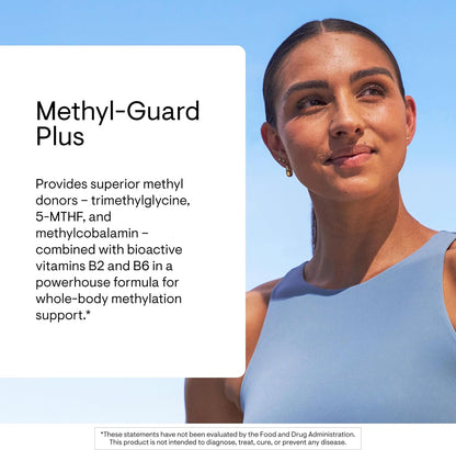 THORNE Methyl-Guard Plus - Active Folate with B2, B6, B12 - Methylation Support - 30 Servings