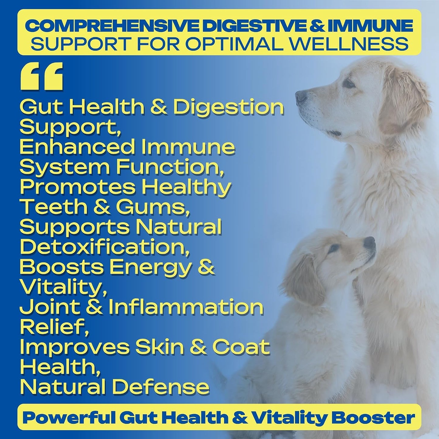 No Poo Chews for Dogs – Stop Poo Eating with Coprophagia Deterrent – Probiotic & Enzyme Soft Chews – Digestive & Breath Support – 120 Bacon-Flavoured Chews - görsel 3