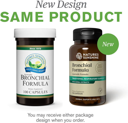 Nature's Sunshine Bronchial Formula – 100 Capsules