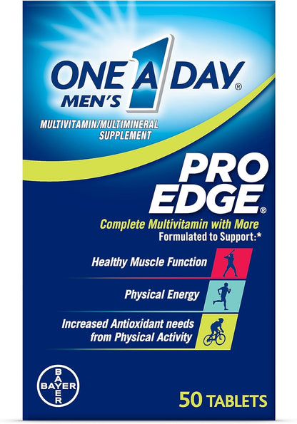 One A Day Men's Pro Edge Multivitamin, 50 Tablets