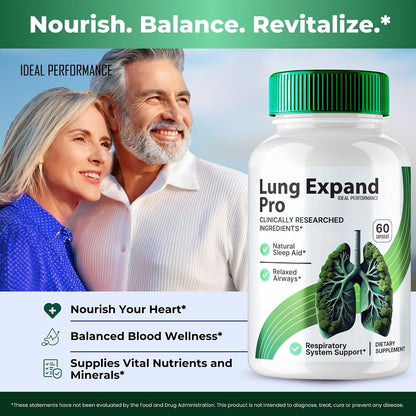 Lung Expand Pro Blood Capsules (2 Pack) – Premium Formula to Support Circulation and Lung Function