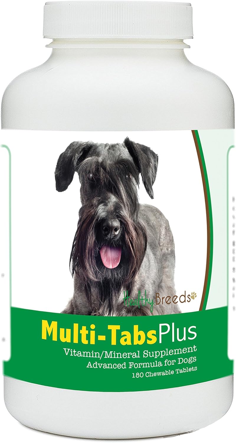 Healthy Breeds Cesky Terrier Multi-Tabs Plus Chewable Tablets 180 Count - görsel 1