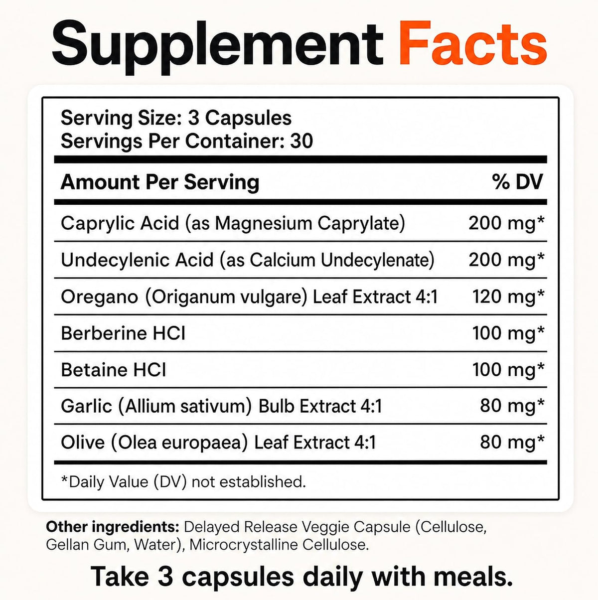 Balance ONE Candida Cleanse Support Supplement – CandAssist (90 Capsules) - görsel 8