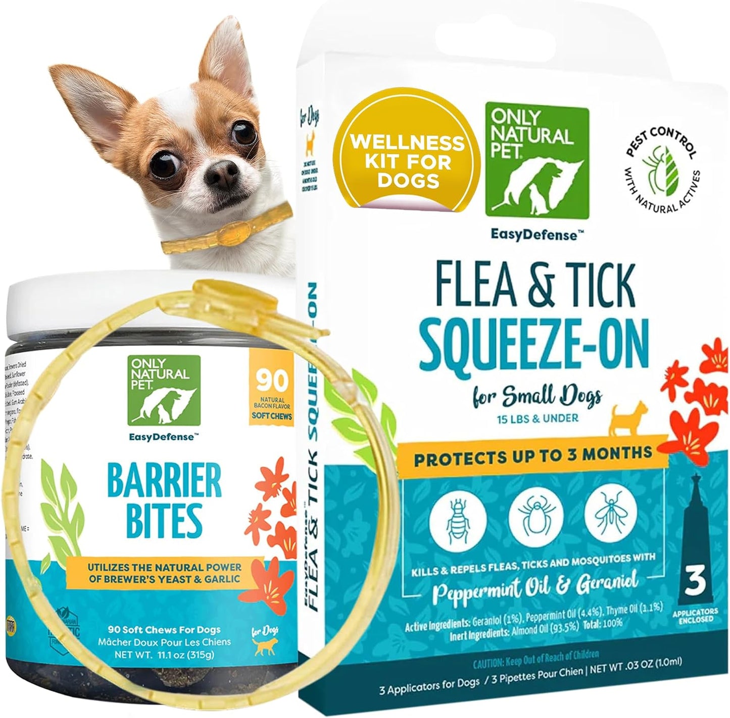 ONLY NATURAL PET 3-in-1 Wellness Kit for Small Dogs - görsel 1