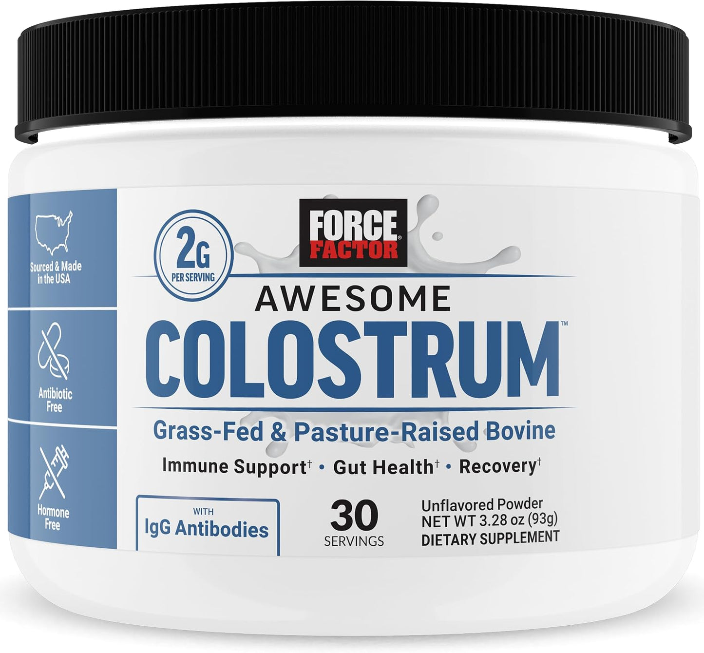 Force Factor Awesome Colostrum Supplement, Berries & Cream, 60 Soft Chews - görsel 10
