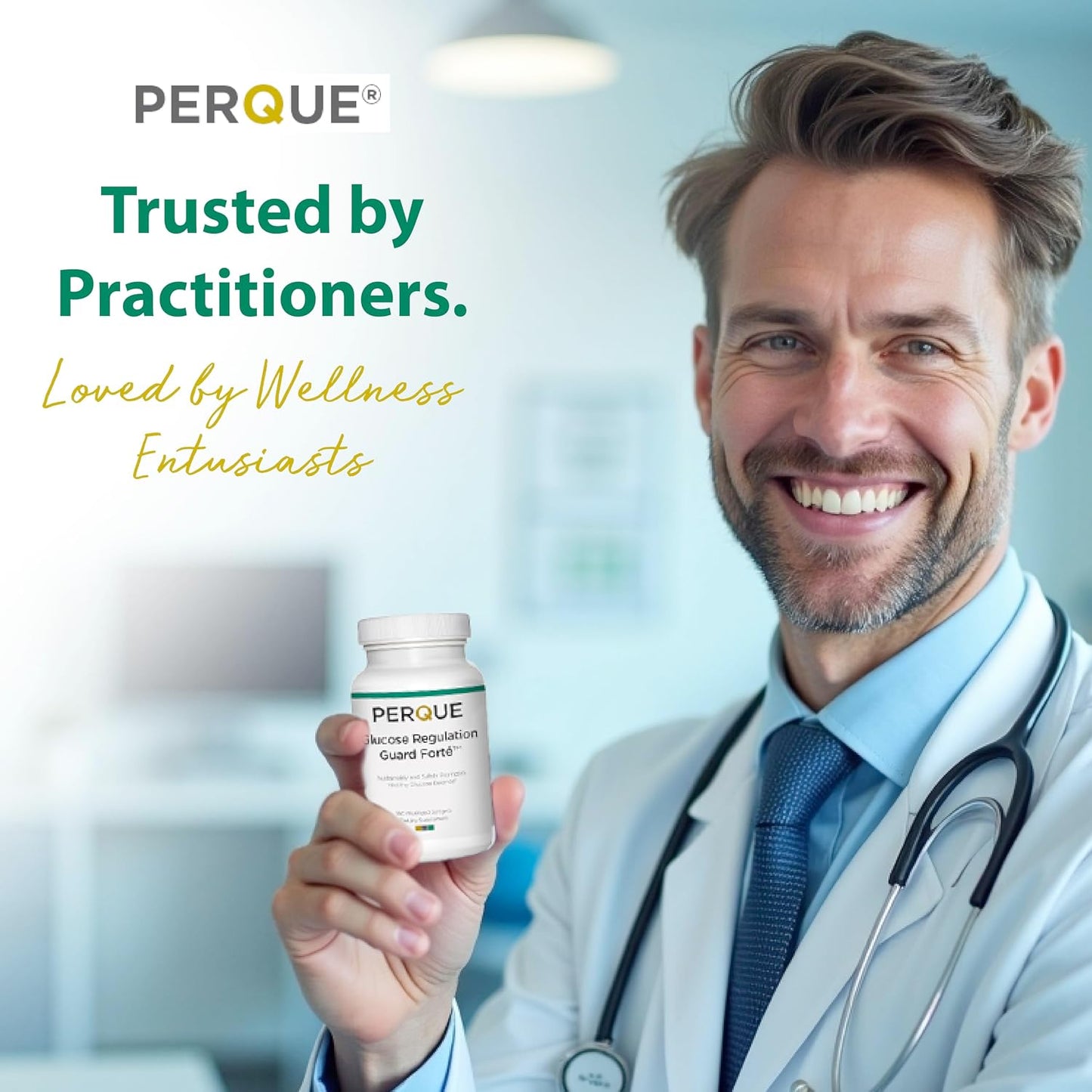 Perque Glucose Regulation Guard Forte - 180 Softgels - görsel 3