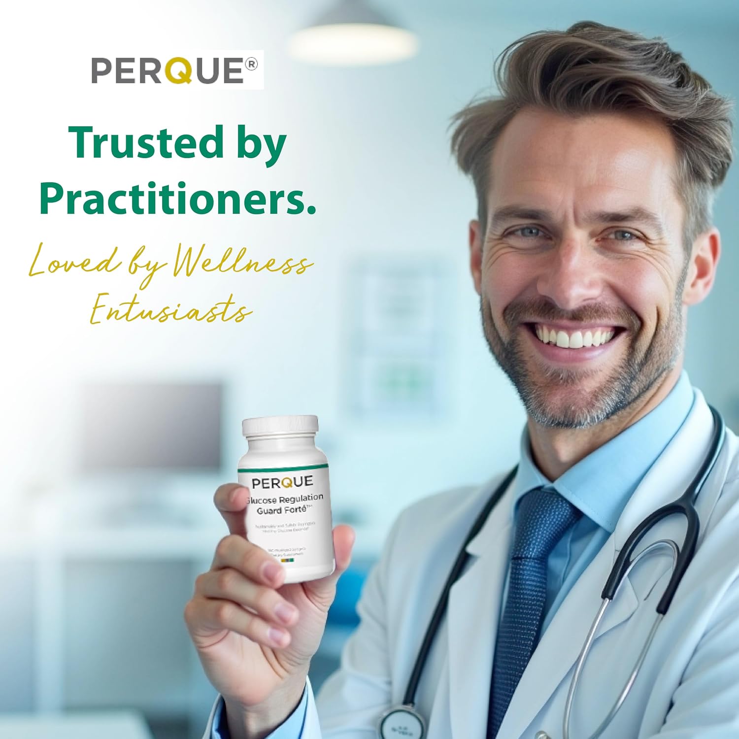 Perque Glucose Regulation Guard Forte - 180 Softgels - görsel 3