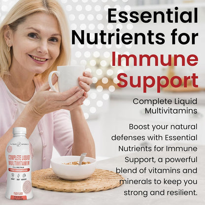 Outback Naturals Complete Liquid Multivitamin – High Absorption Formula for Immune, Energy & Joint Health