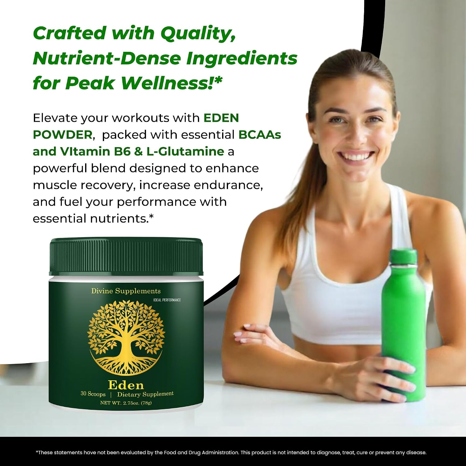 Eden Powder - Official Eden Energy Supplement Powder - Maximum Strength, All-Natural Overall Health, Energy and Immune Support (5 Pack) - görsel 7