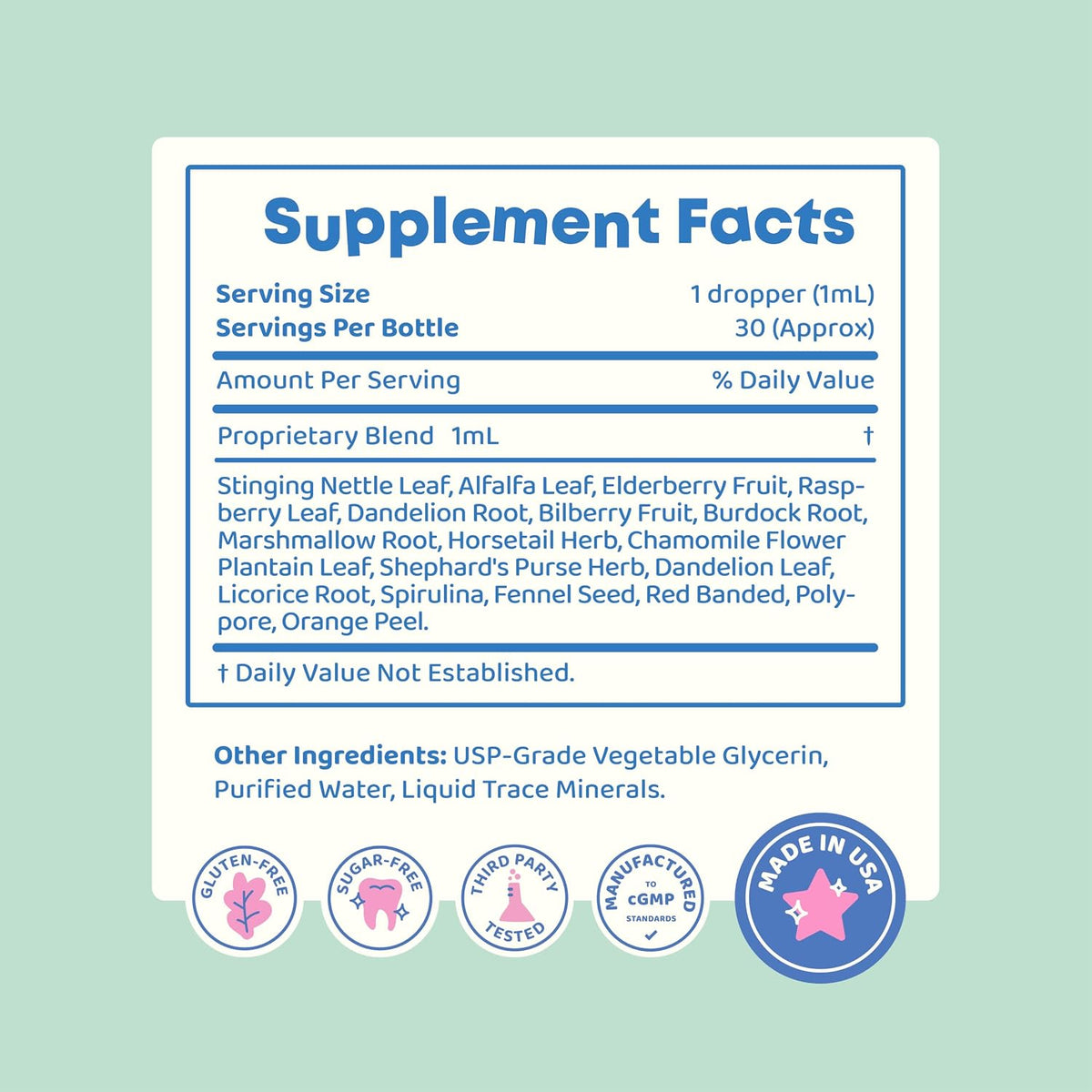 JoySpring Vital Vits - Children's Liquid Multivitamin - Natural Flavour - 30 ml (30 Servings) - görsel 8