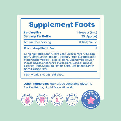 JoySpring Vital Vits - Children's Liquid Multivitamin - Natural Flavour - 30 ml (30 Servings)