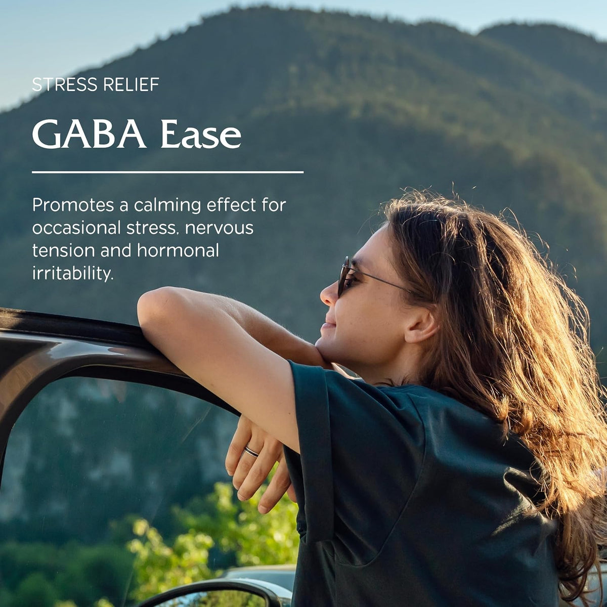 Vitanica GABA Ease - Calming Support Food Supplement with GABA, L-Theanine & Herbal Nervines - Vegan, 15 Capsules - görsel 3