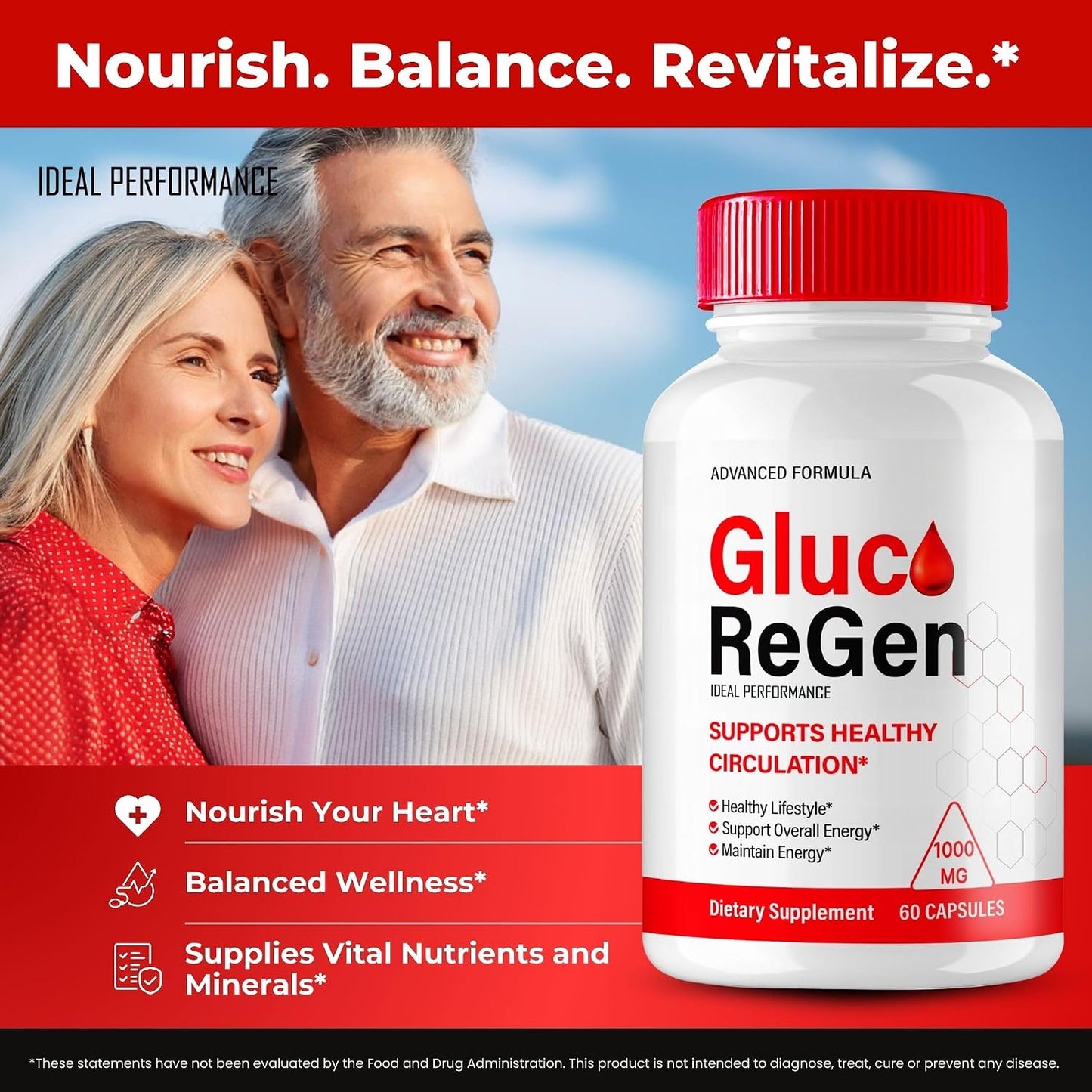 GlucoRegen Capsules, Advanced Blood Formula Glyco Optimiser Supplement Pills - Maximum Strength, All Natural Gluco Regen for Wellness & Overall Health (5 Pack) - görsel 5