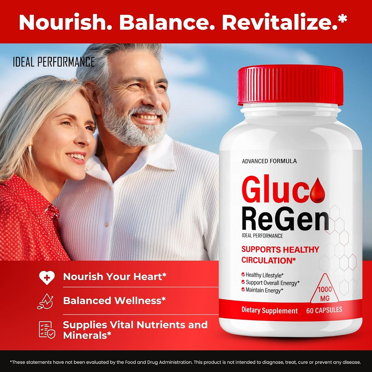 GlucoRegen Capsules, Advanced Blood Formula Glyco Optimiser Supplement Pills - Maximum Strength, All Natural Gluco Regen for Wellness & Overall Health (5 Pack) - görsel 5