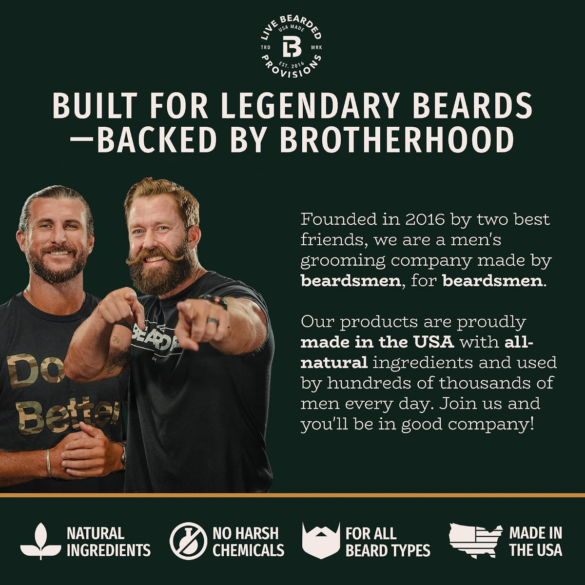 Live Bearded Beard Boost: Beard Growth Vitamins for Men with Biotin 5000mcg - 30-Day Supply - görsel 7