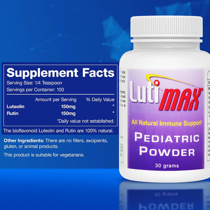 Lutimax Paediatric Powder – Luteolin & Rutin Supplement for Children