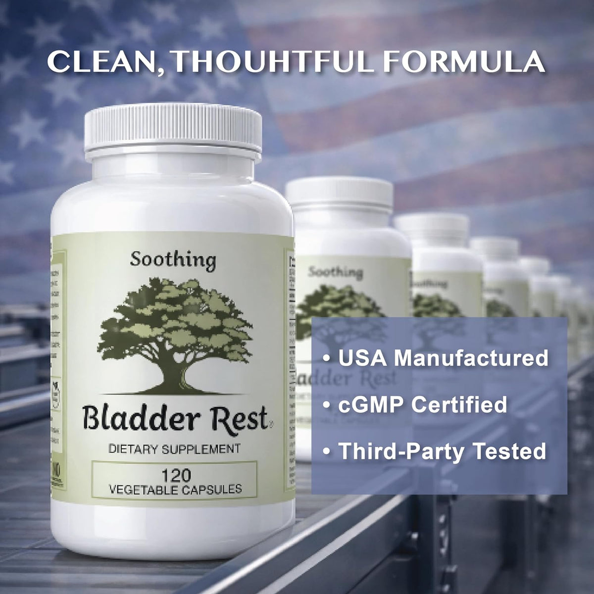 Bladder Health and Pelvic Comfort Support - 120 Capsules - görsel 7