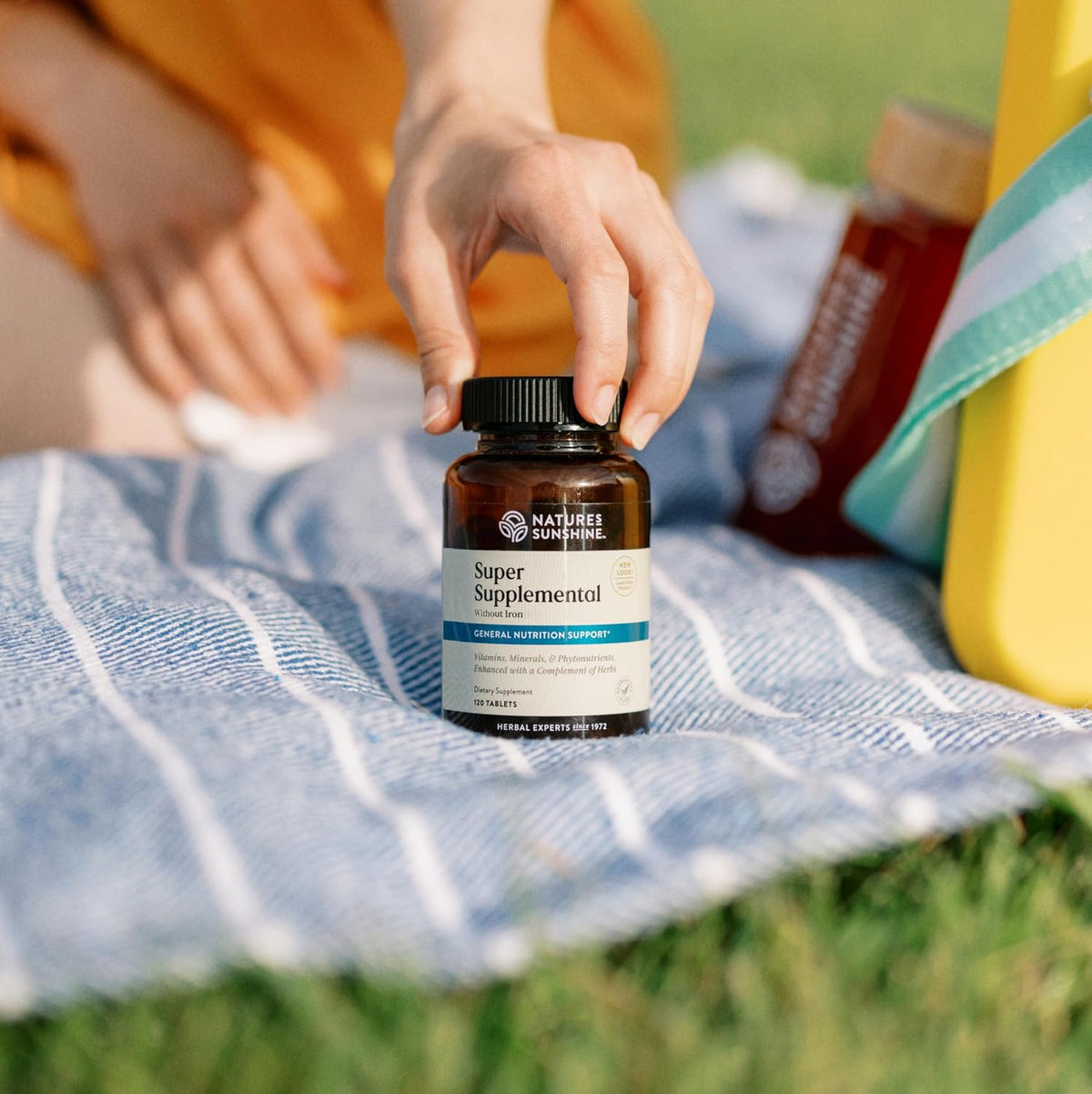 Nature's Sunshine Super Supplementary without Iron – Complete Multivitamin with Minerals, Herbs & Amino Acids - görsel 3