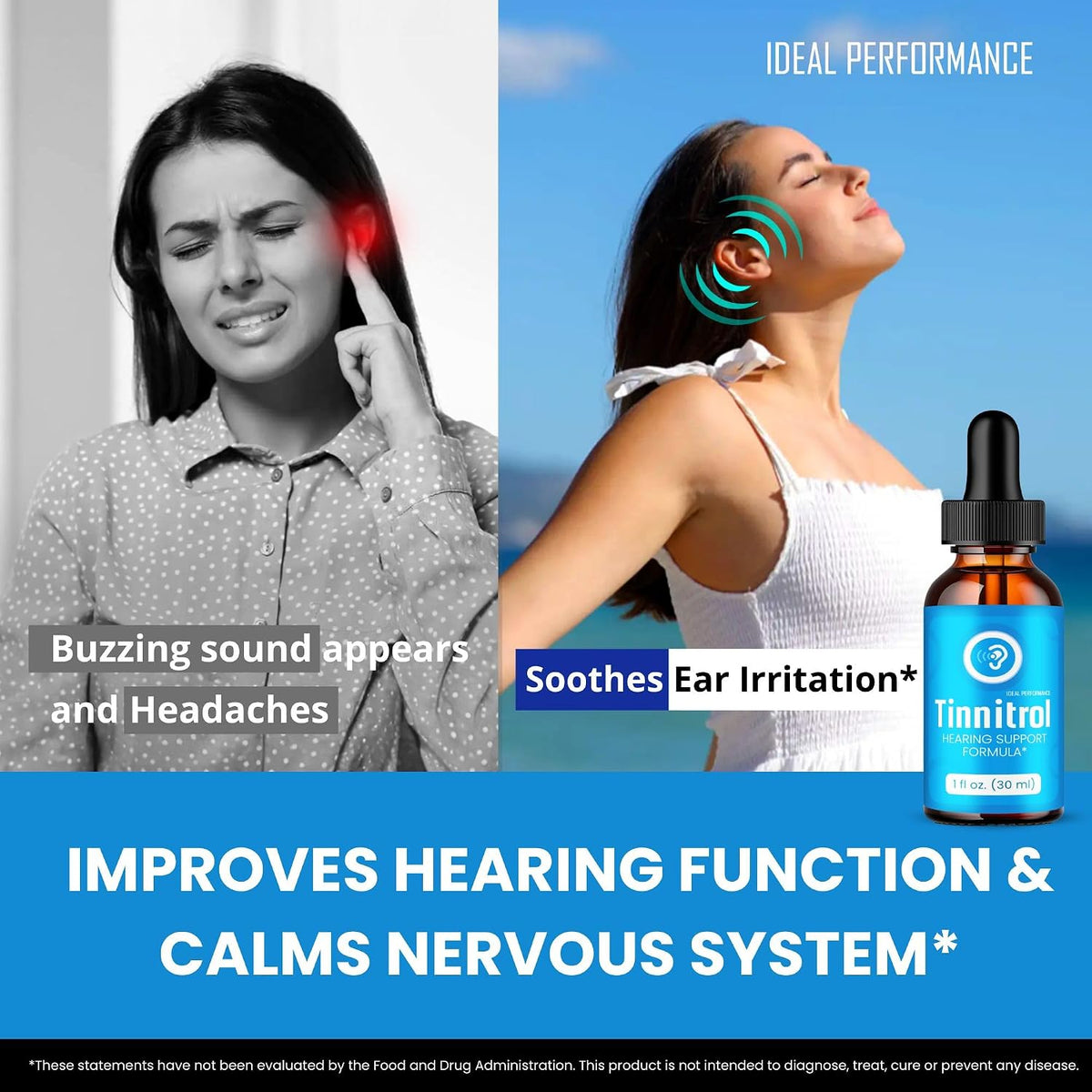 Tinnitrol Tinnitus Drops – Advanced Ear Health Support Supplement Liquid Drops - görsel 7