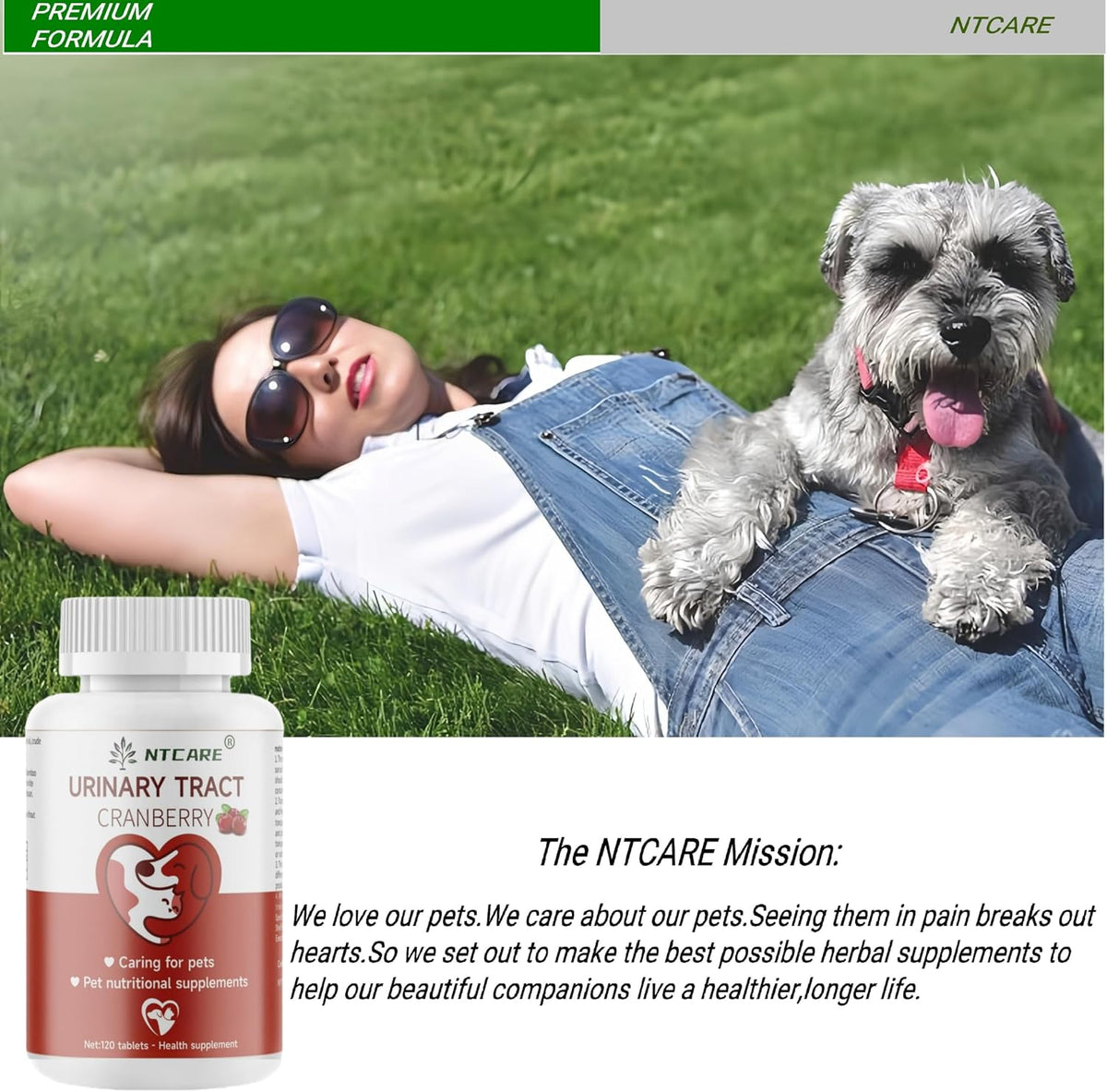 Cranberry for Dogs and Cats - Urinary Tract & Bladder Health Support - 120 Tablets - görsel 8