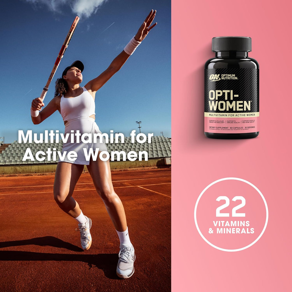 Optimum Nutrition Opti-Women Daily Multivitamin for Women - görsel 3
