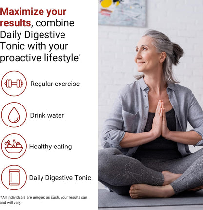 ACTIVATEDYOU Daily Digestive Tonic – Kombucha with Prebiotic Fibre, Probiotics, Postbiotics & Vitamin C for Healthy Digestion & Energy – Berry Lemonade Flavour (30 Servings)