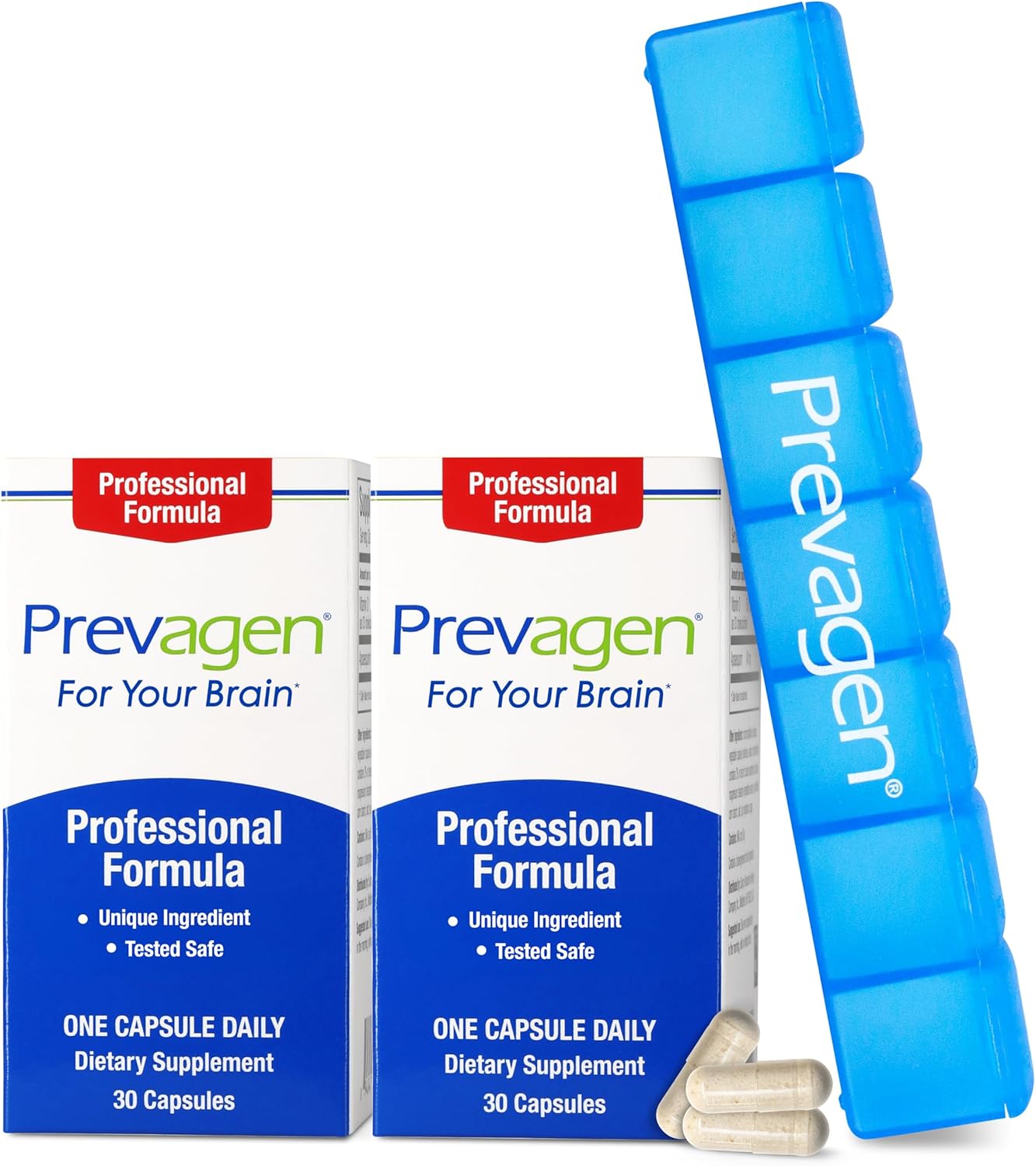 Prevagen Professional Formula – Brain Supplement with Apoaequorin & Vitamin D3, 60 Capsules - görsel 1