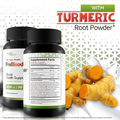 Max Super Health Pro Blood Booster – Blood Health Support Supplement