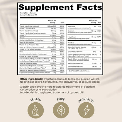 HPD Rx ONE Immunity Boost Multivitamin - 360 Capsules (2-Month Supply)