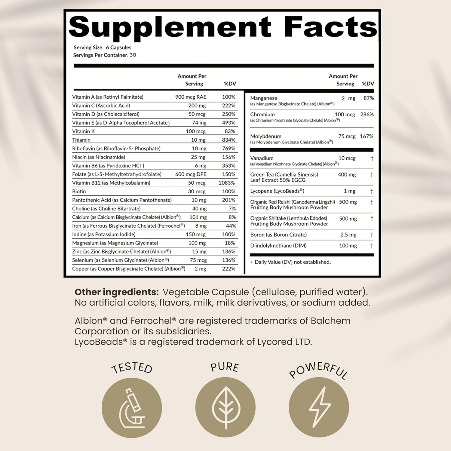 HPD Rx ONE Immunity Boost Multivitamin for Women and Men - görsel 5