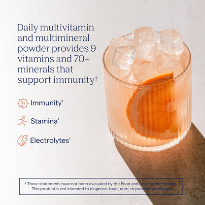 Trace Minerals Power Pak Plus Immunity - Hydration Support Supplement Supports Endurance - Mineral Absorption Supplement Supports Immune Health & Muscle Recovery - Grapefruit, 30 Packets