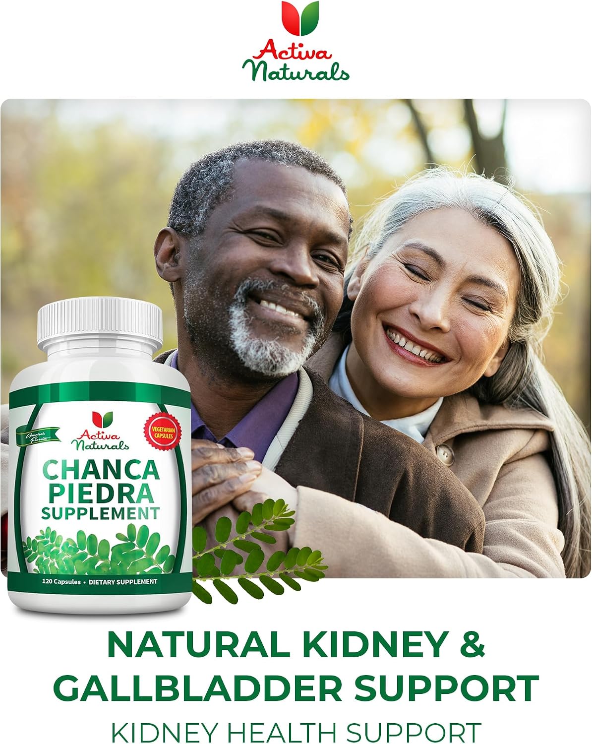 Activa Naturals Chanca Piedra 500mg – 120 Plant-Based Capsules – Phyllanthus Niruri Herb Extract - görsel 4
