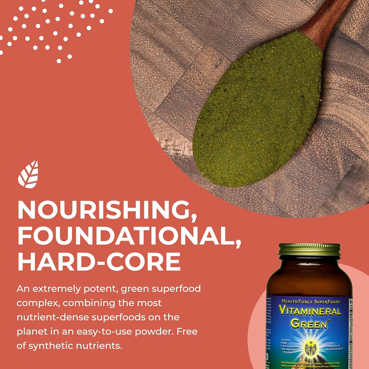 HealthForce Superfoods Vitamineral Green - Organic Superfood Powder for Immune and Thyroid Support, 150g - görsel 4