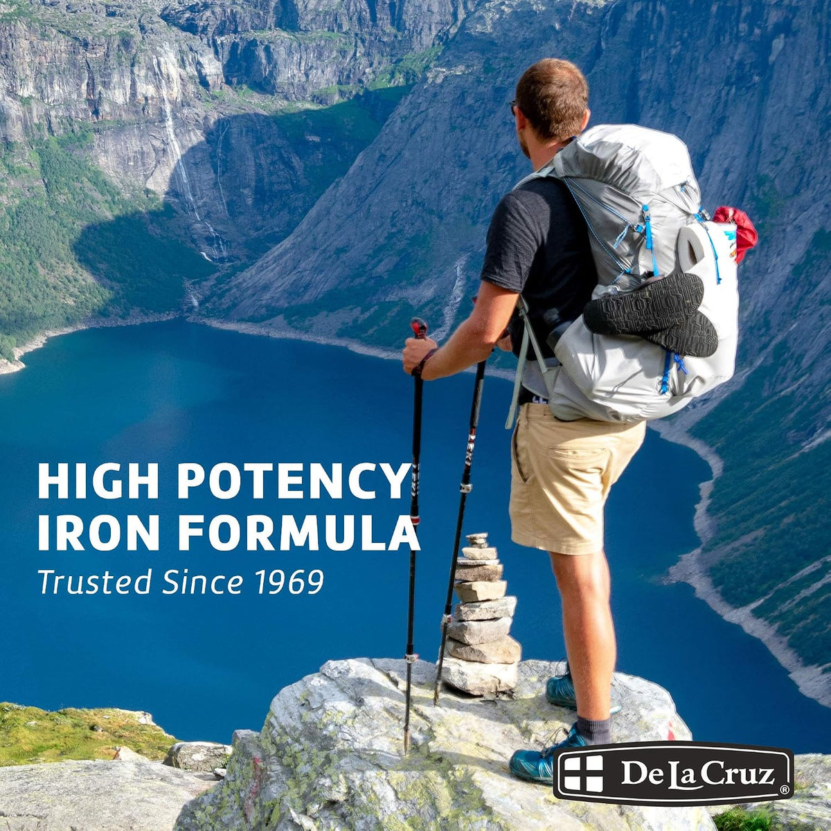 Globulo Rojo Iron Supplement - High Potency Iron & B Vitamins, 60 Tablets - görsel 4
