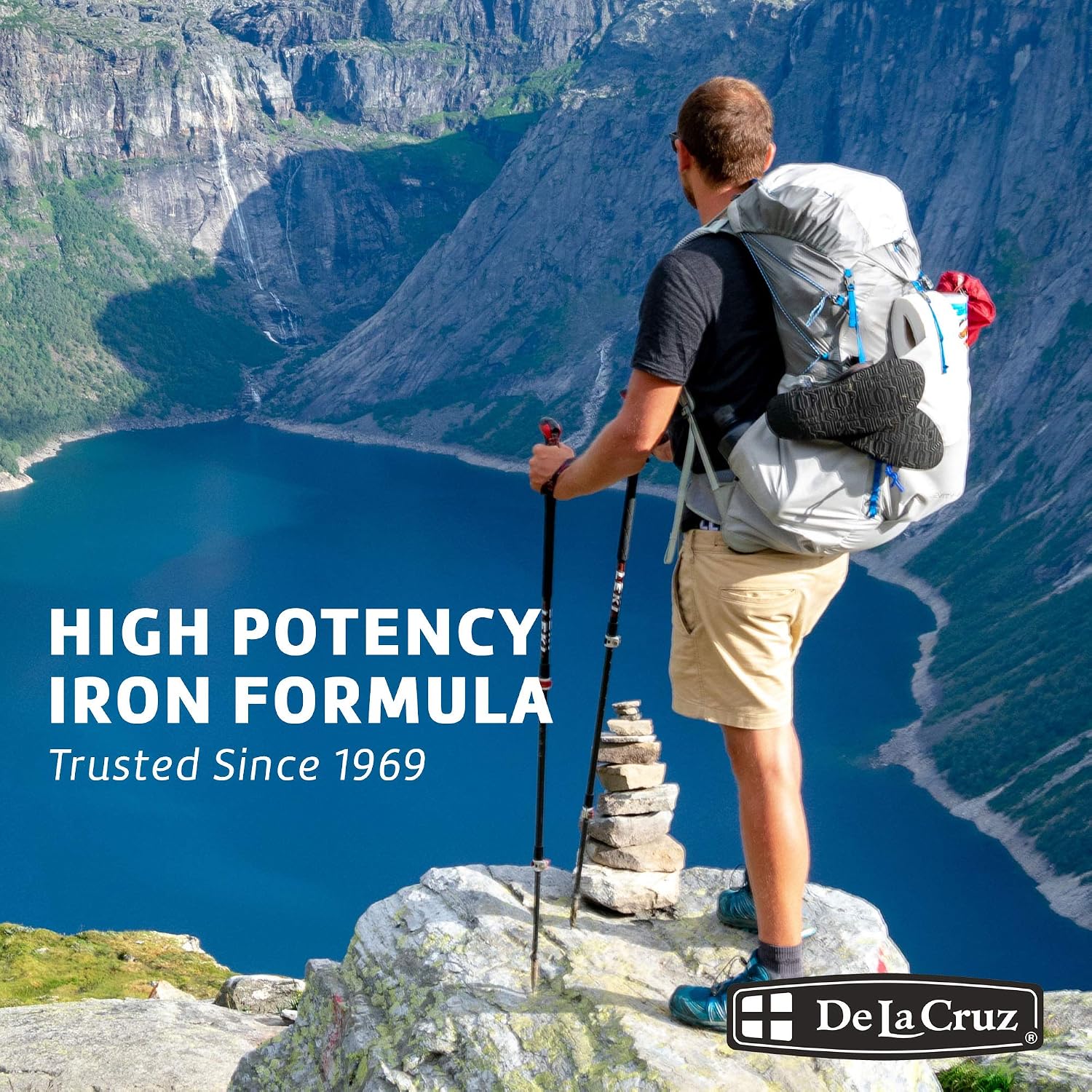 Globulo Rojo Iron Supplement - High Potency Iron & B Vitamins, 60 Tablets - görsel 4