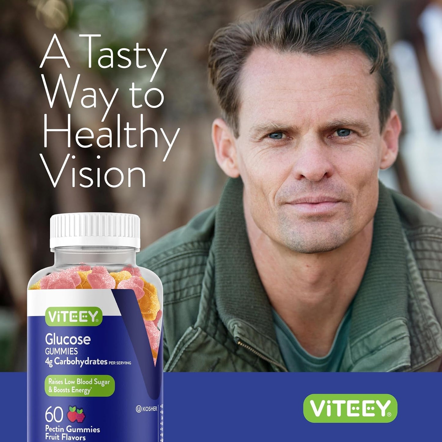 Viteey Glucose Gummies – 4g Carbohydrates, Fast-Acting, Vegan & Gluten-free, 120 Count - görsel 6
