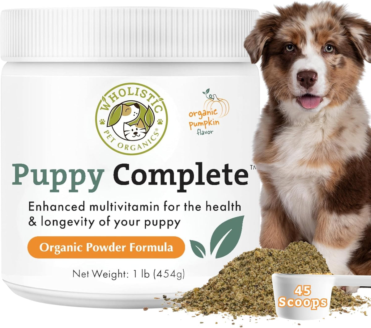 Puppy Multivitamin Powder – Daily Dog Supplement for Homemade Food – Supports Immune System, Skin, Coat & Overall Health – All Breeds – 22 Scoops - görsel 10