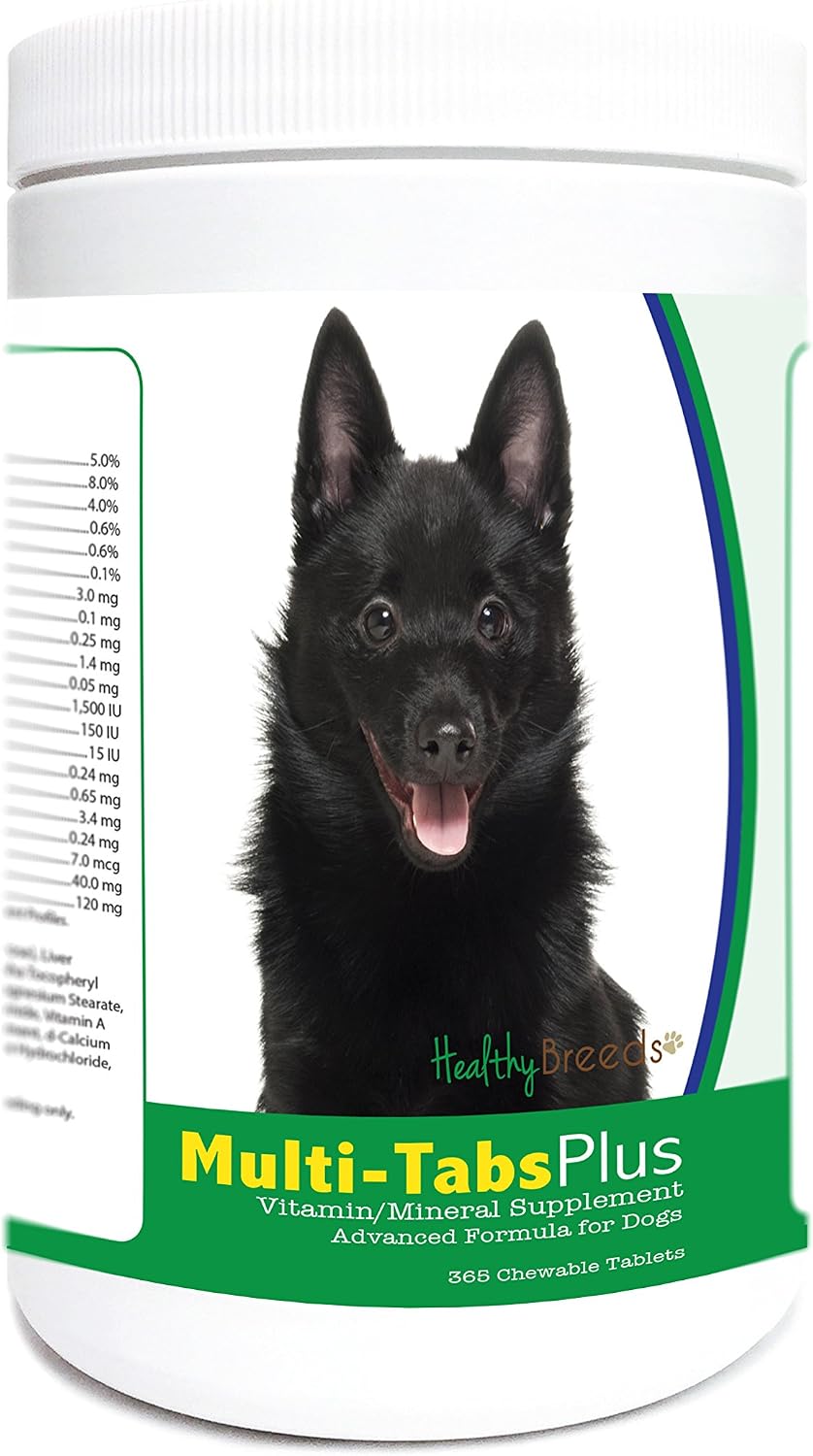 Healthy Breeds Schipperke Multi-Tabs Plus Chewable Tablets 365 Count - görsel 1