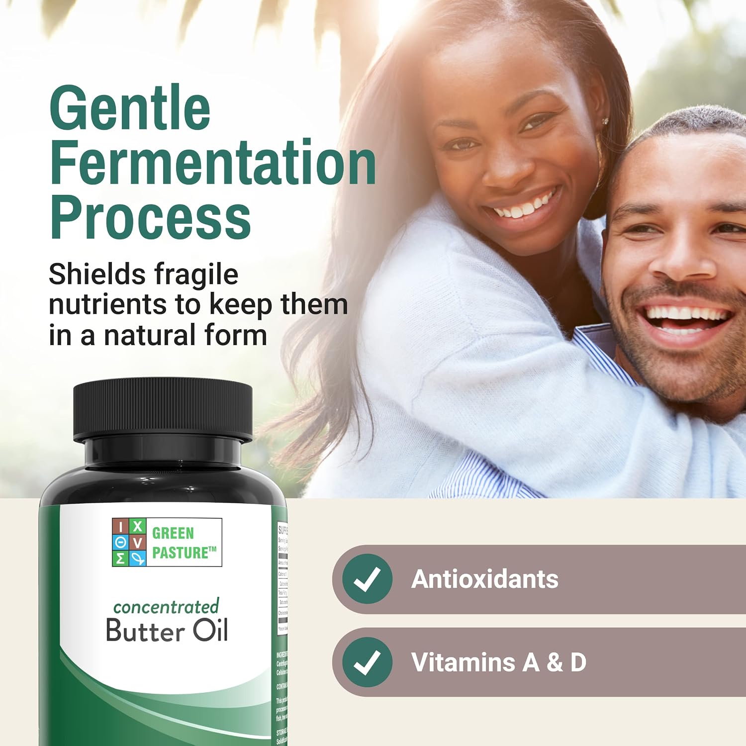Green Pasture Concentrated Butter Oil Capsules - görsel 4