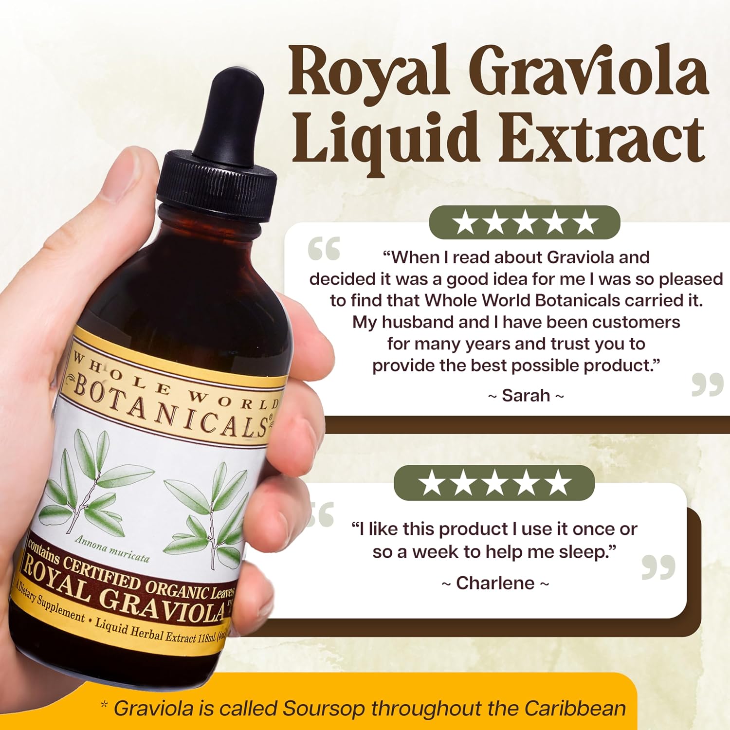 Royal Graviola (Soursop) – Herbal Supplement – Liquid Extract 118 ml - görsel 7